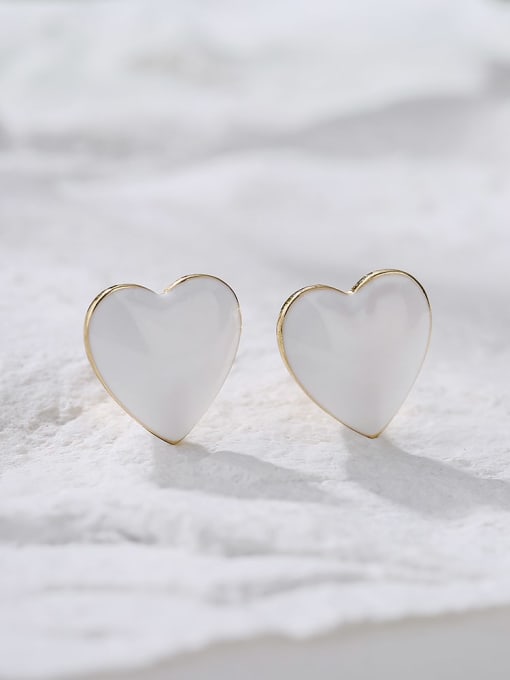 Heart Stud Earrings