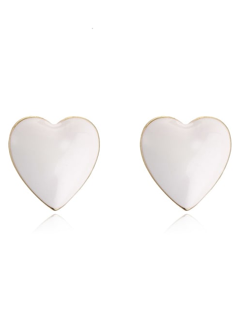 Heart Stud Earrings