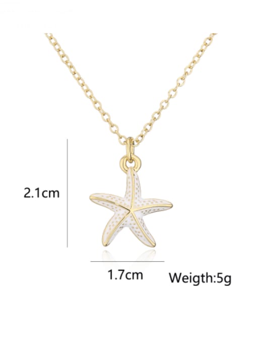 Starfish Pendant & Chain