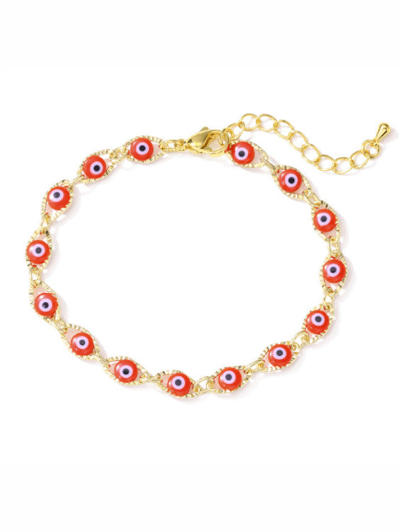 Evil Eye Coloured Bracelet