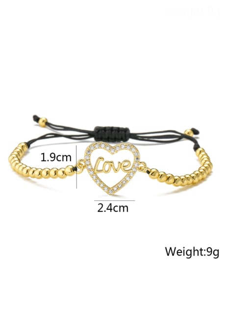 Cubic Zirconia Beaded Bracelet