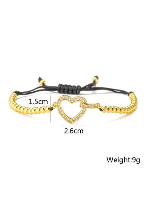 Cubic Zirconia Beaded Bracelet