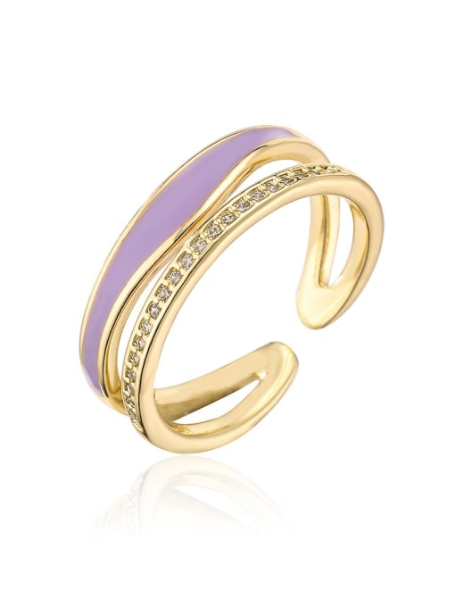 Gold Plated Coloured Rings