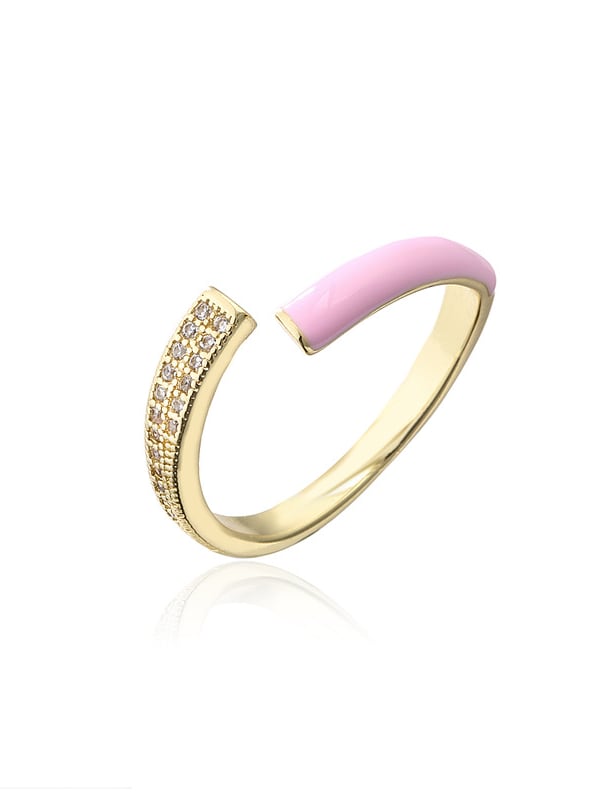 Cubic Zirconia Coloured Rings
