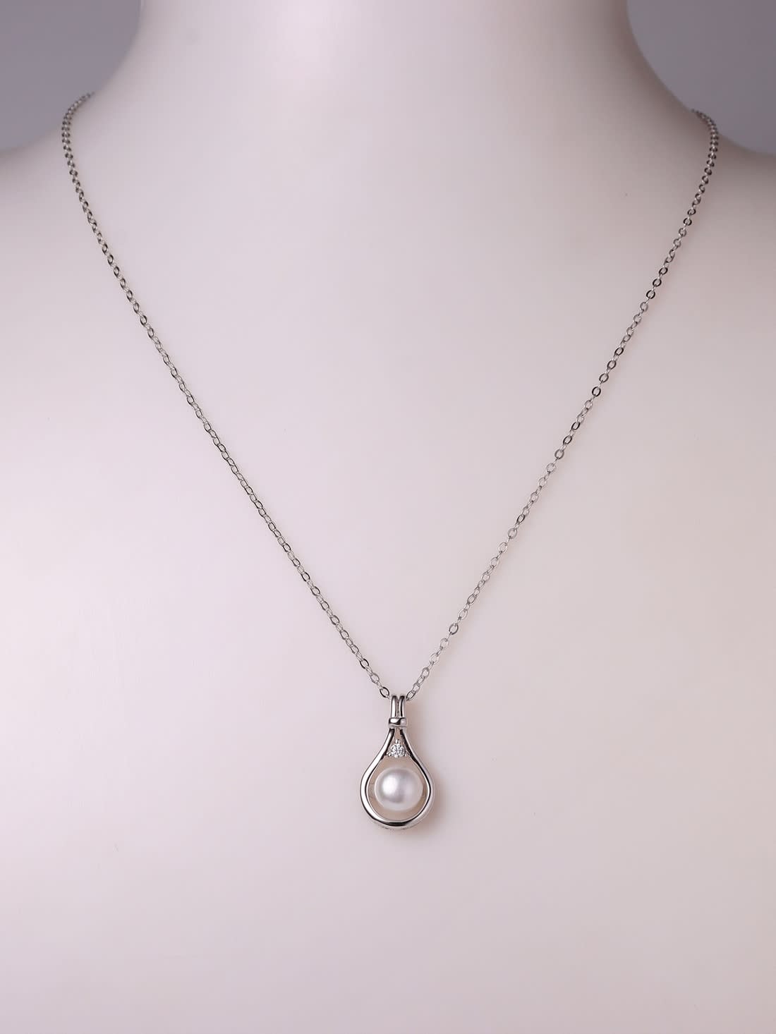 925 Sterling Silver Fresh Water Pearl Necklace