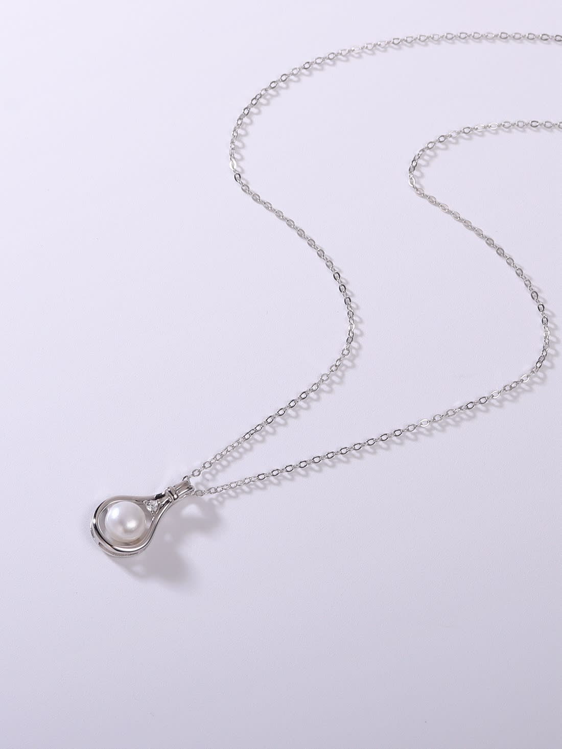 925 Sterling Silver Fresh Water Pearl Necklace