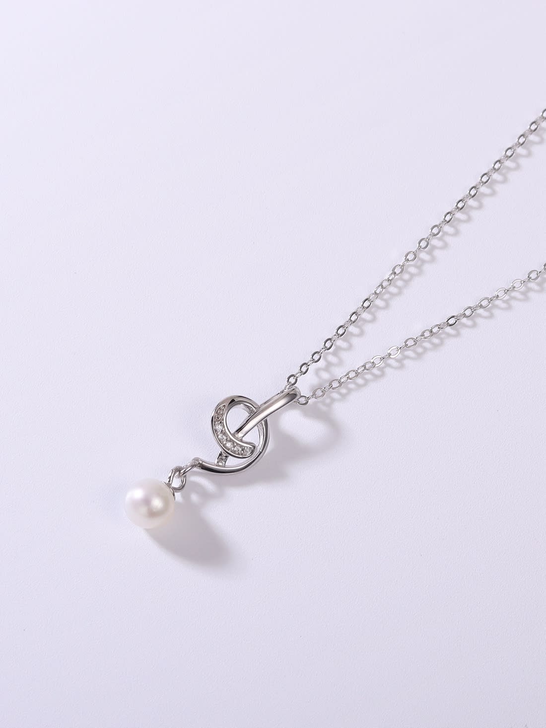 925 Sterling Silver Fresh Water Pearl Necklace