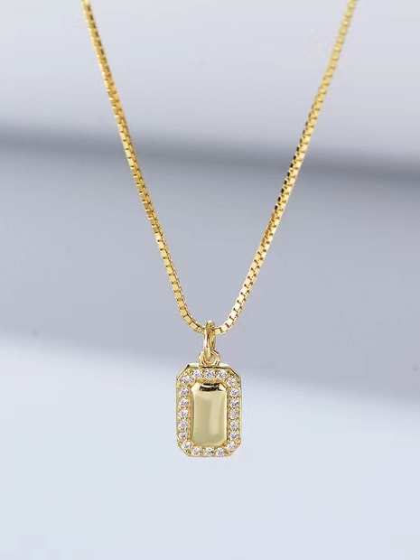 925 Sterling Silver Cubic Zirconia Necklace