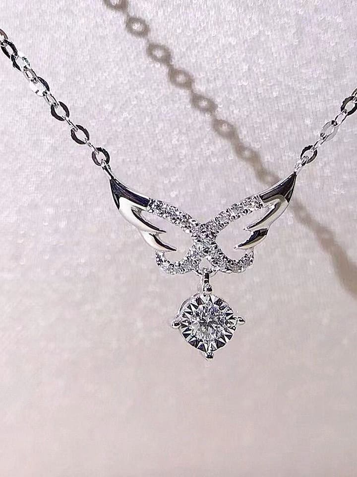 925 Sterling Silver Cubic Zirconia Necklace