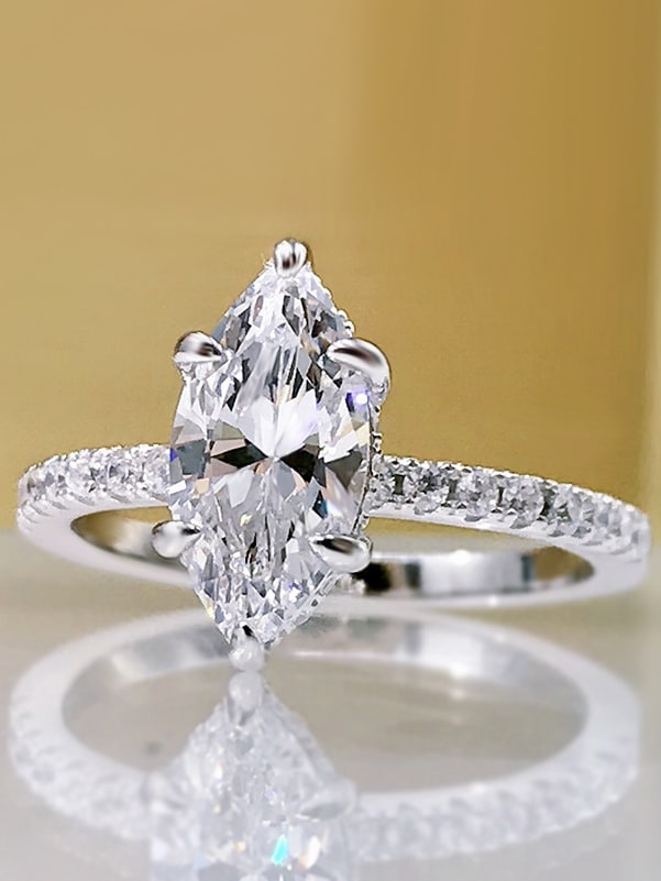 925 Sterling Silver Cubic Zirconia Ring
