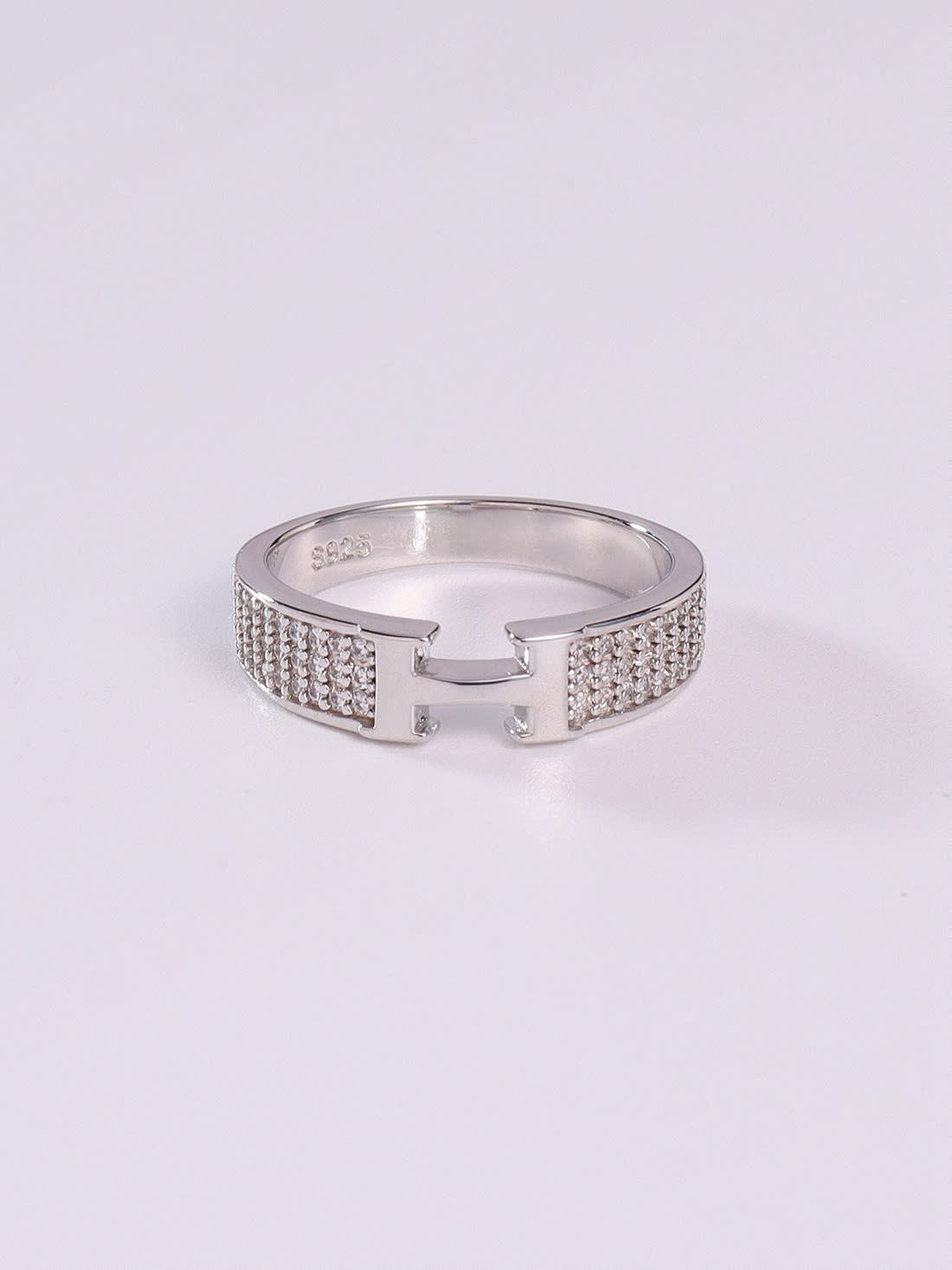 925 Sterling Silver Cubic Zirconia Ring