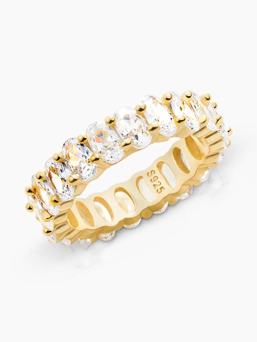 925 Sterling Silver Cubic Zirconia Ring