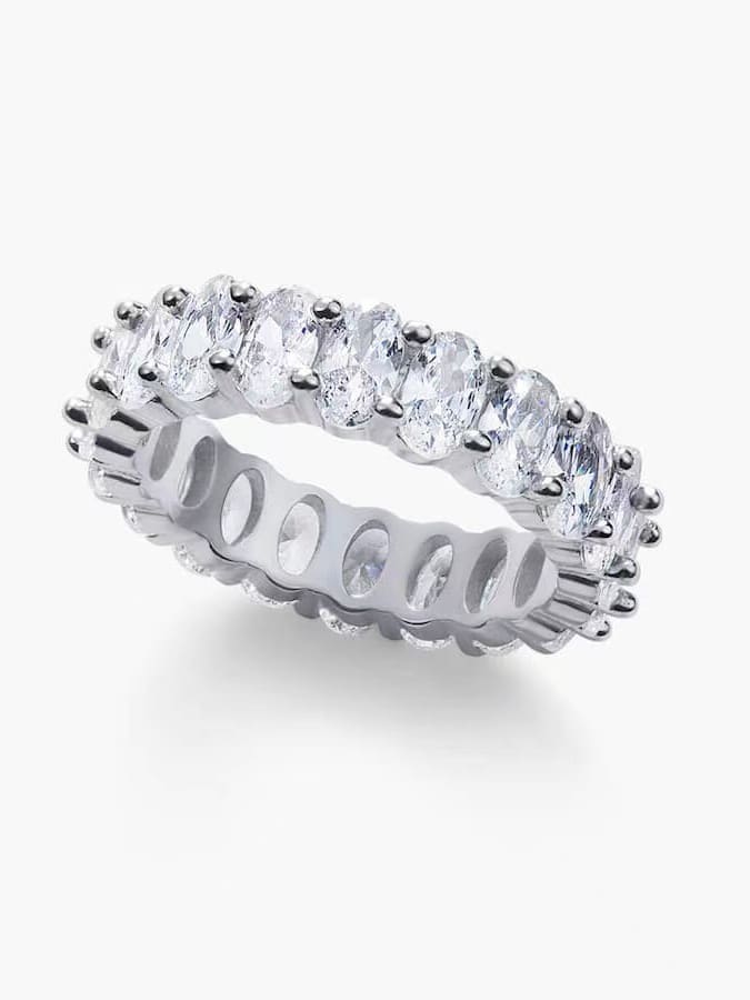925 Sterling Silver Cubic Zirconia Ring