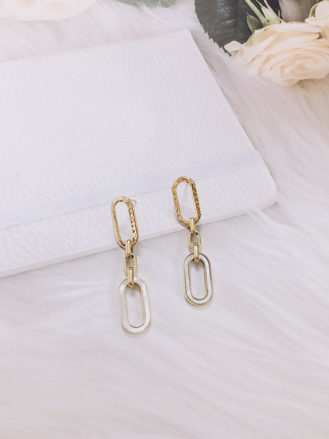 Gold Plated Drop Earrings