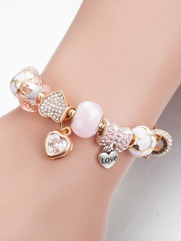 Gold Charm Bracelet