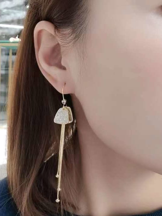 Cubic Zirconia Drop Earrings