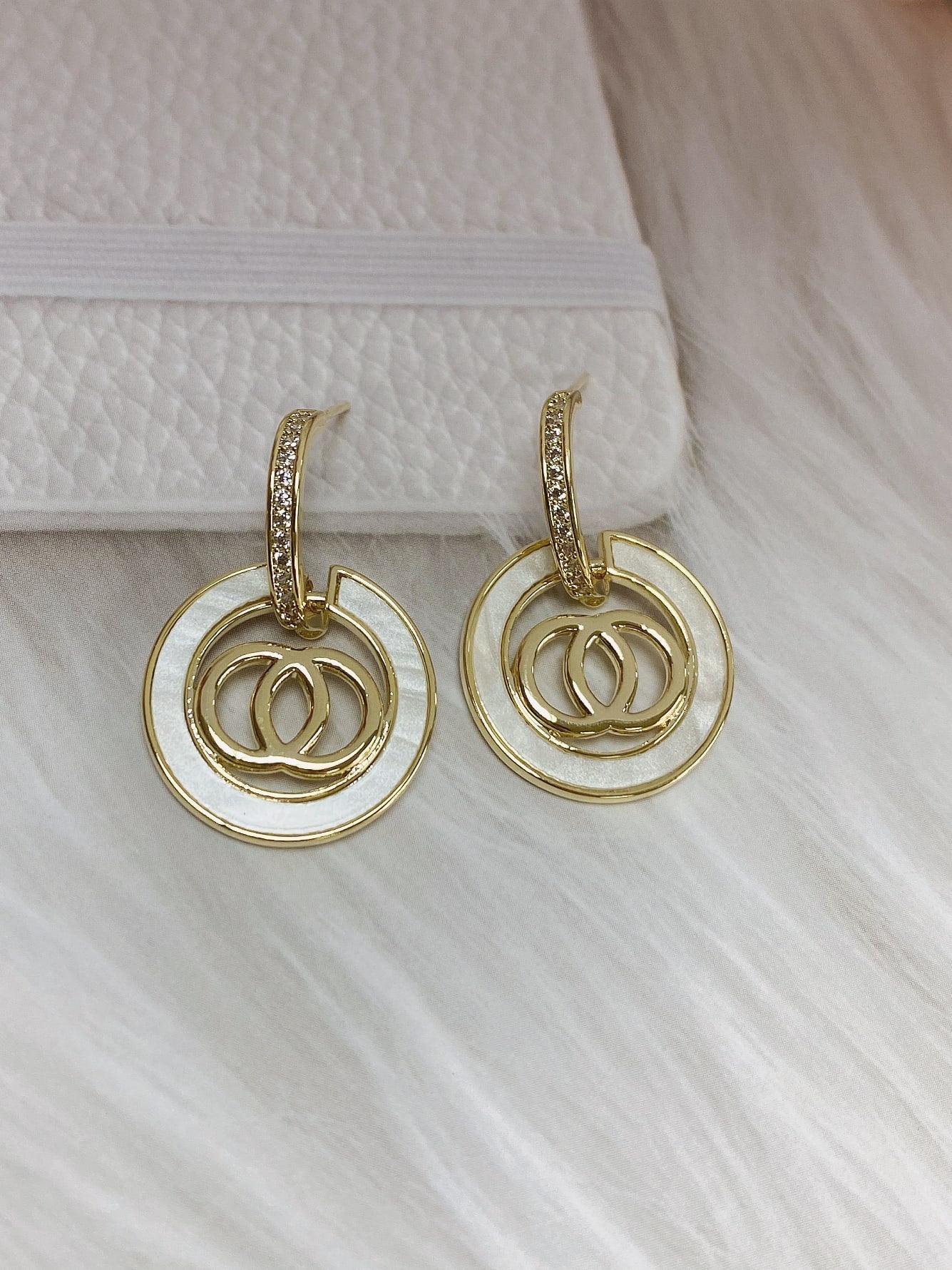Cubic Zirconia Drop Earrings