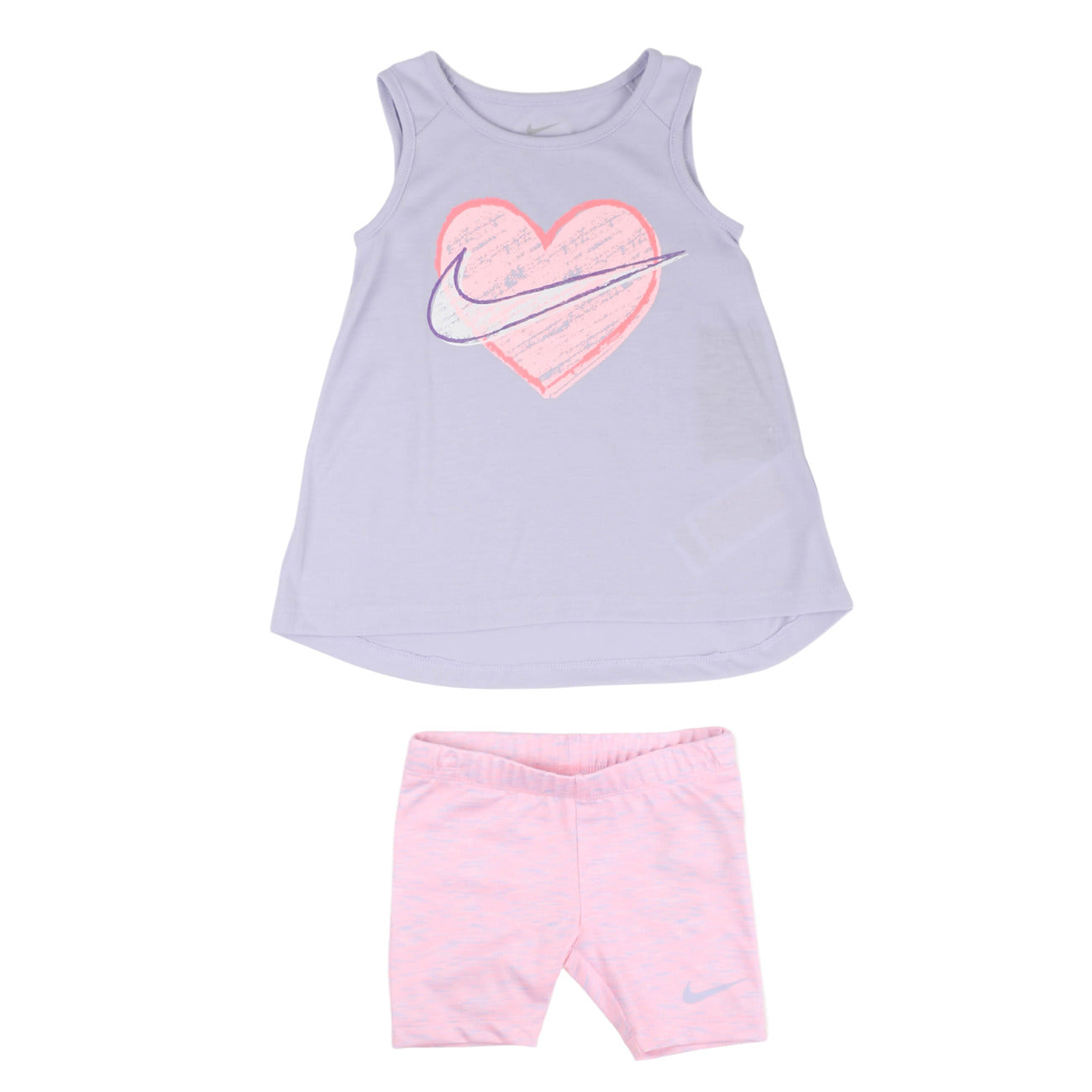 NIKE Girls Top and Shorts Set