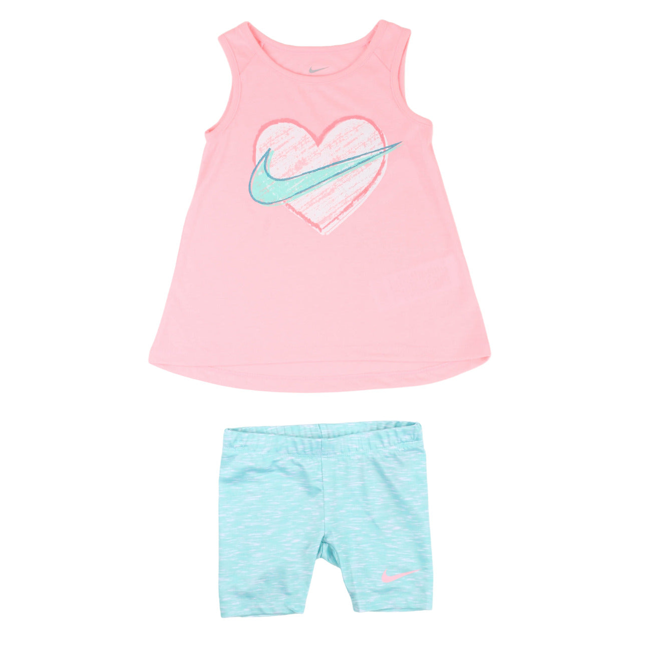 NIKE Girls Top and Shorts Set