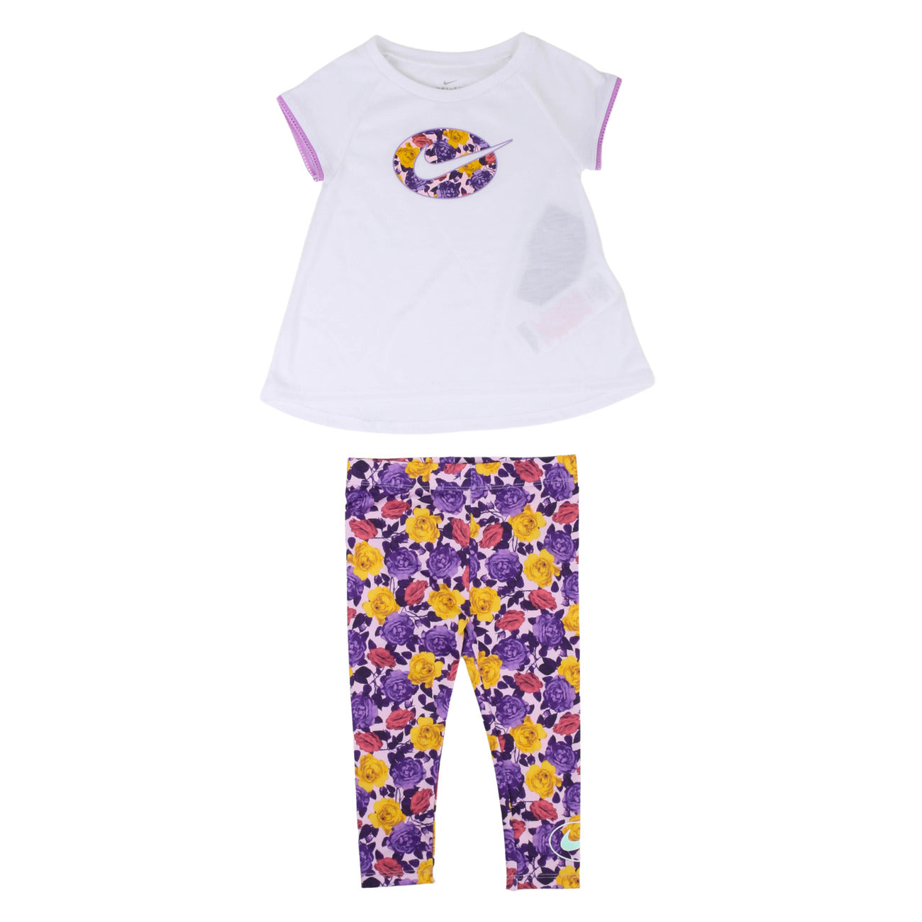 NIKE Girls Top and Leggings Set