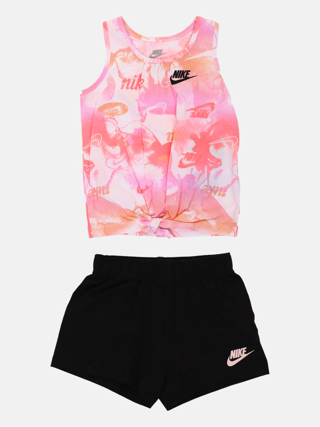 NIKE Girls Tank and Shorts Set