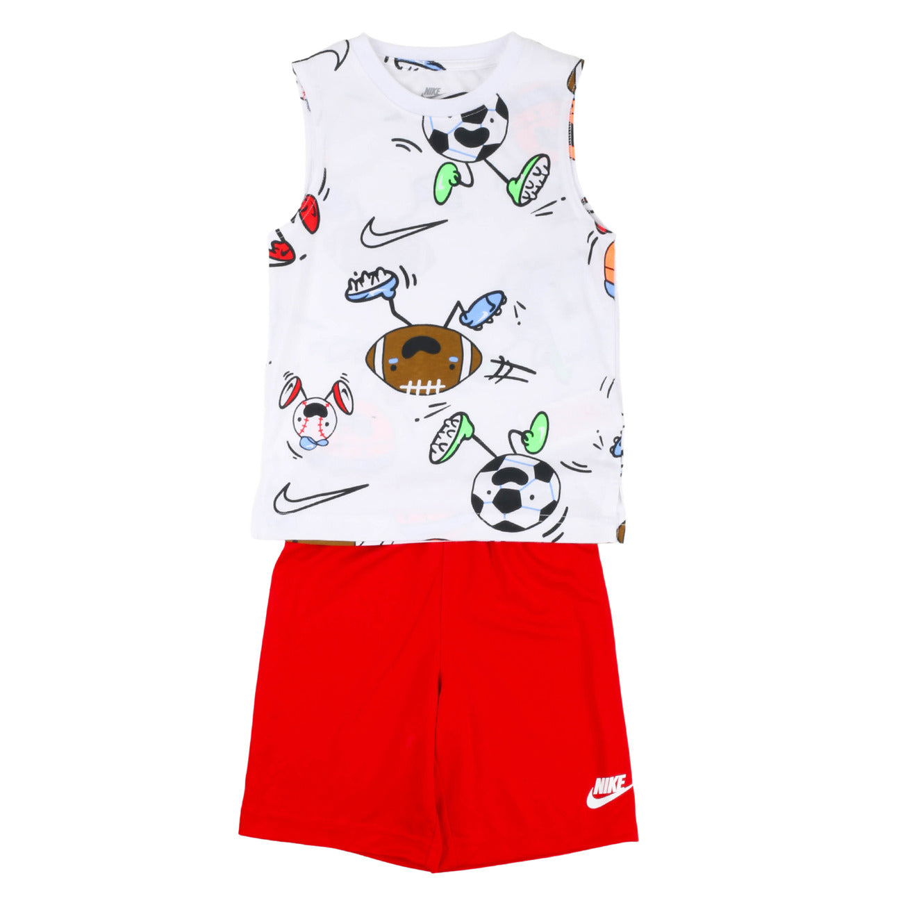 NIKE Boys Top and Shorts Set