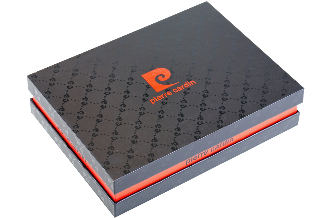 Pierre Cardin Men Wallet & Belt Set