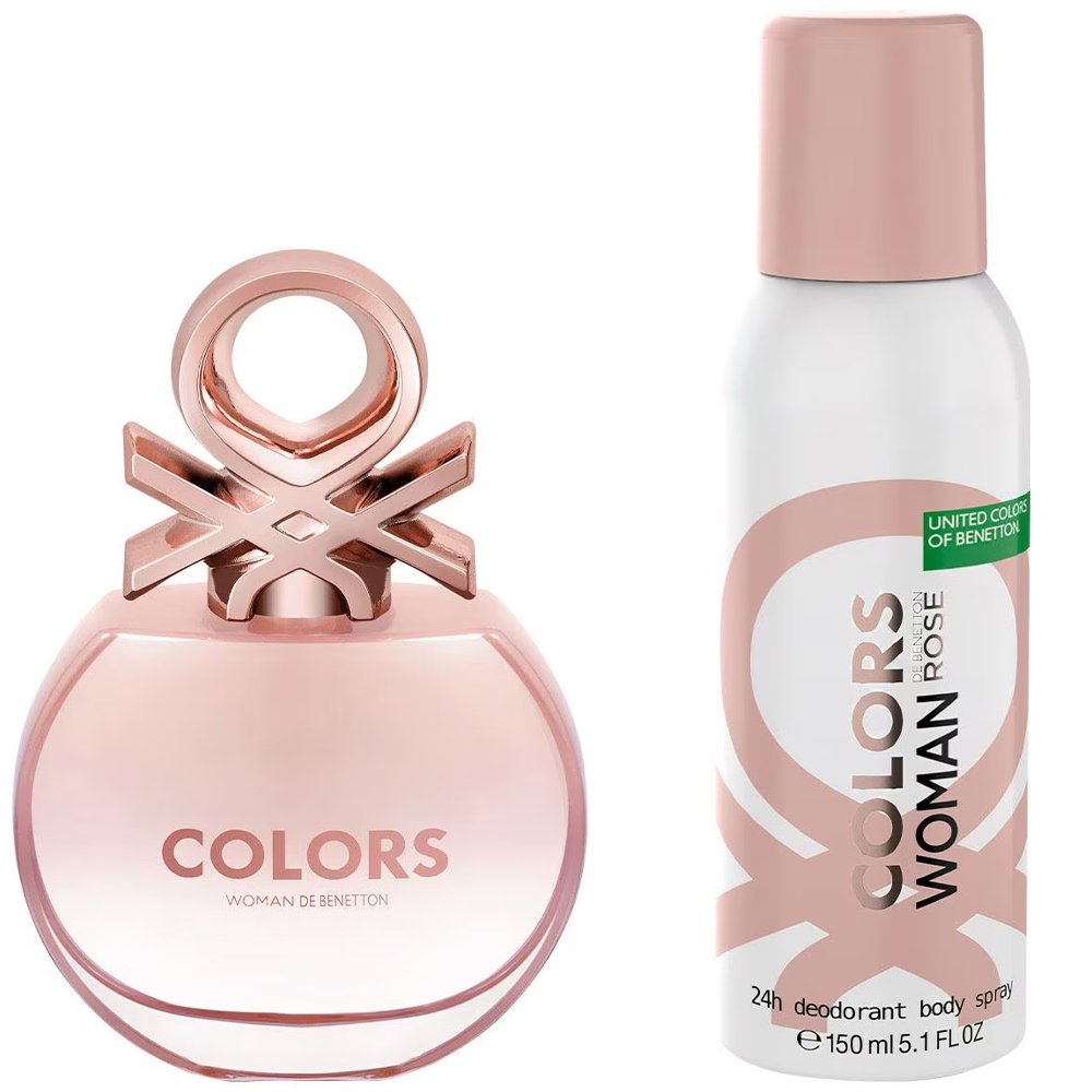 BENETTON Colours De Benetton Women Rose Gift Set