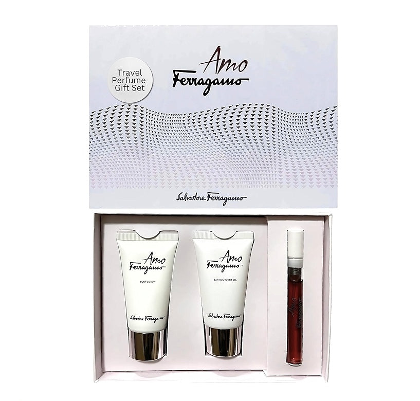 SALVATORE FERRAGAMO Amo Ferragamo Travel Gift Set