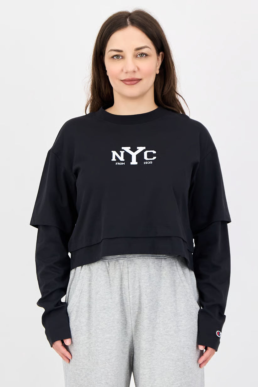 CHAMPION Women Long-Sleeved Top