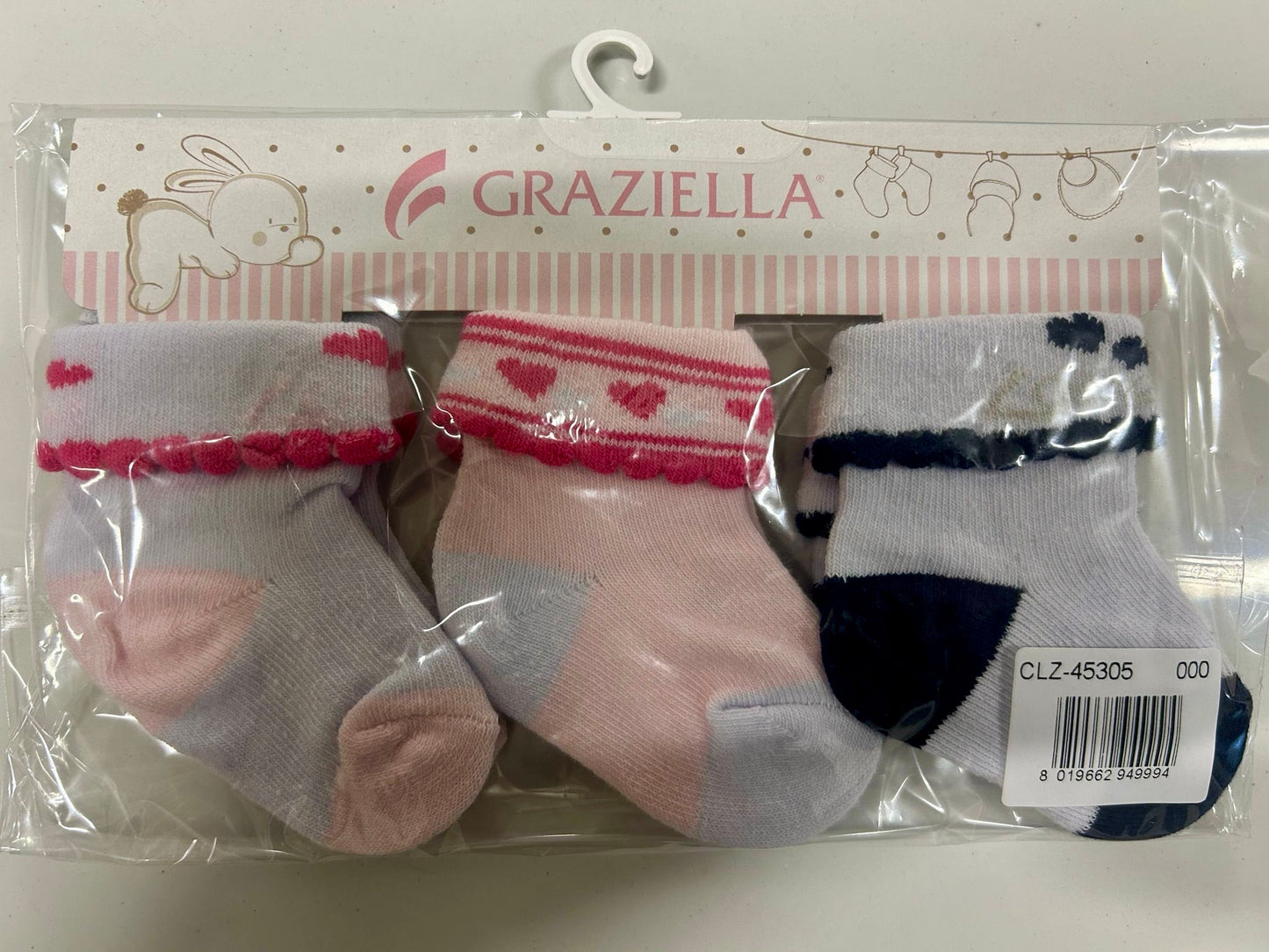 Girls Baby Socks 3pcs