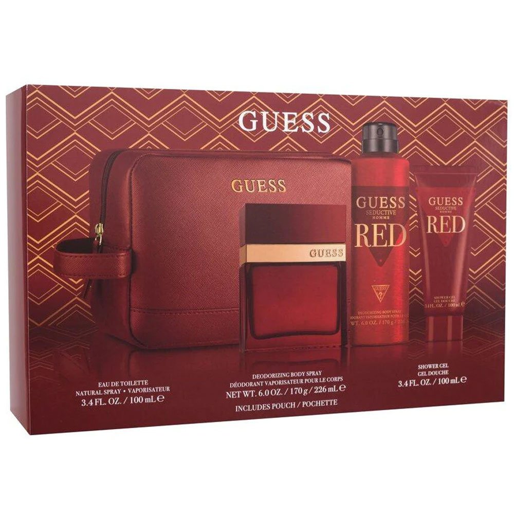 GUESS Seductive Homme Red Gift Set