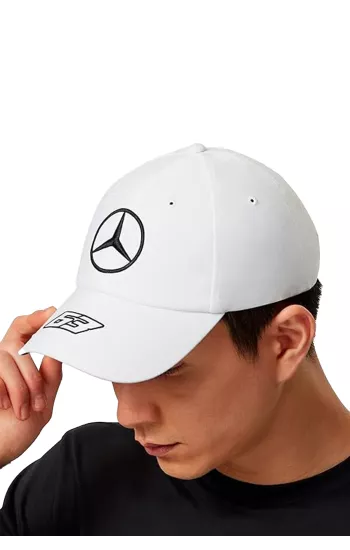 Mercedes Benz White Cap