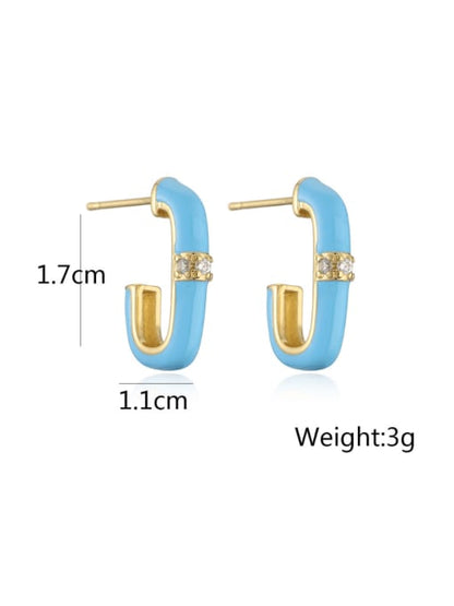Oval Earrings