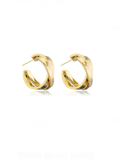 Vintage Cross Earrings
