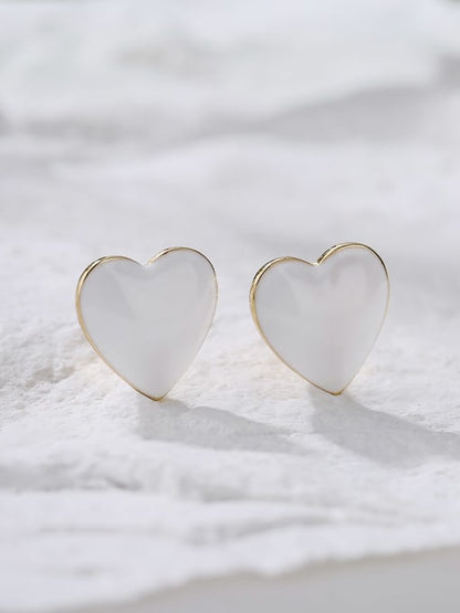 Heart Stud Earrings
