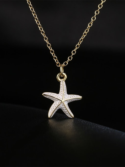 Starfish Pendant & Chain