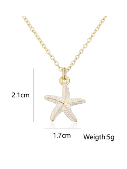 Starfish Pendant & Chain