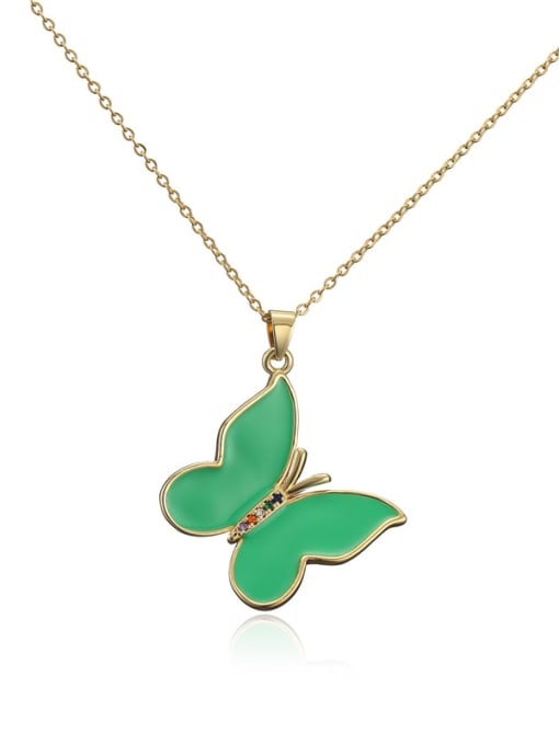 Butterfly Pendant & Chain