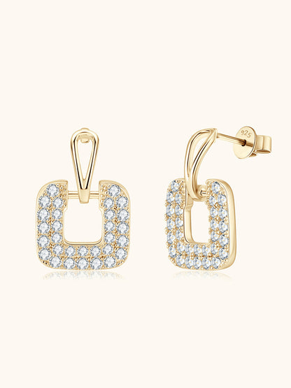 925 Sterling Silver Cubic Zirconia Stud Earrings
