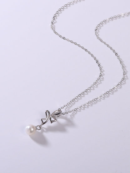 925 Sterling Silver Freshwater Pearl Necklace