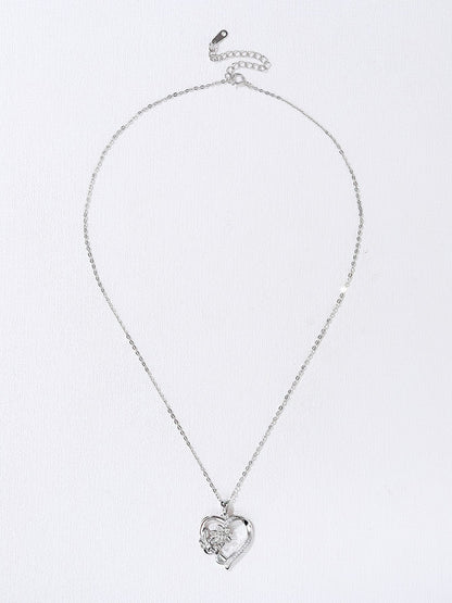 925 Sterling Silver Cubic Zirconia Necklace