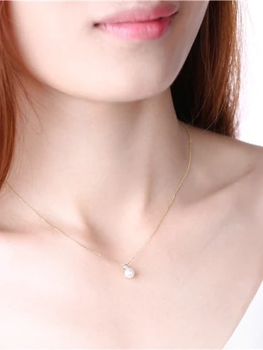 925 Sterling Silver Freshwater Pearl Necklace