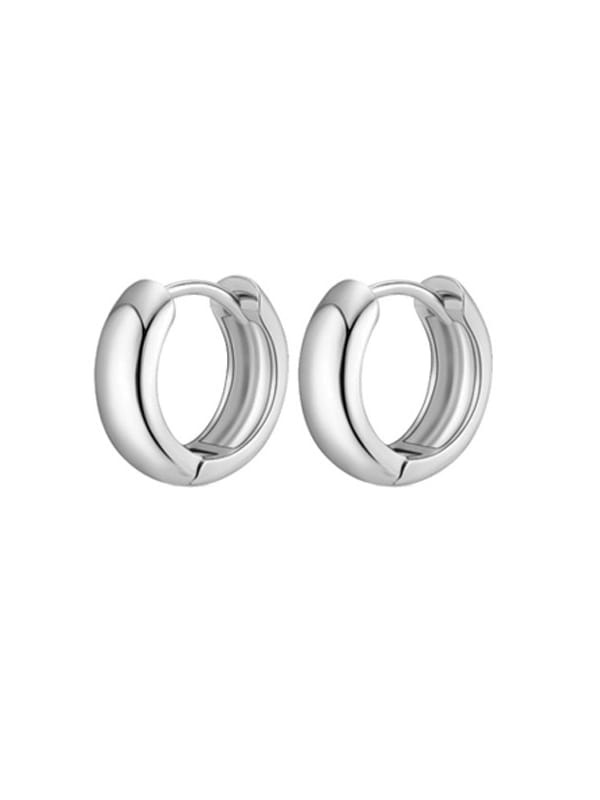 925 Sterling Silver Dainty Hoop Earrings