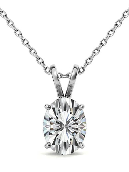 925 Sterling Silver Cubic Zirconia Necklace