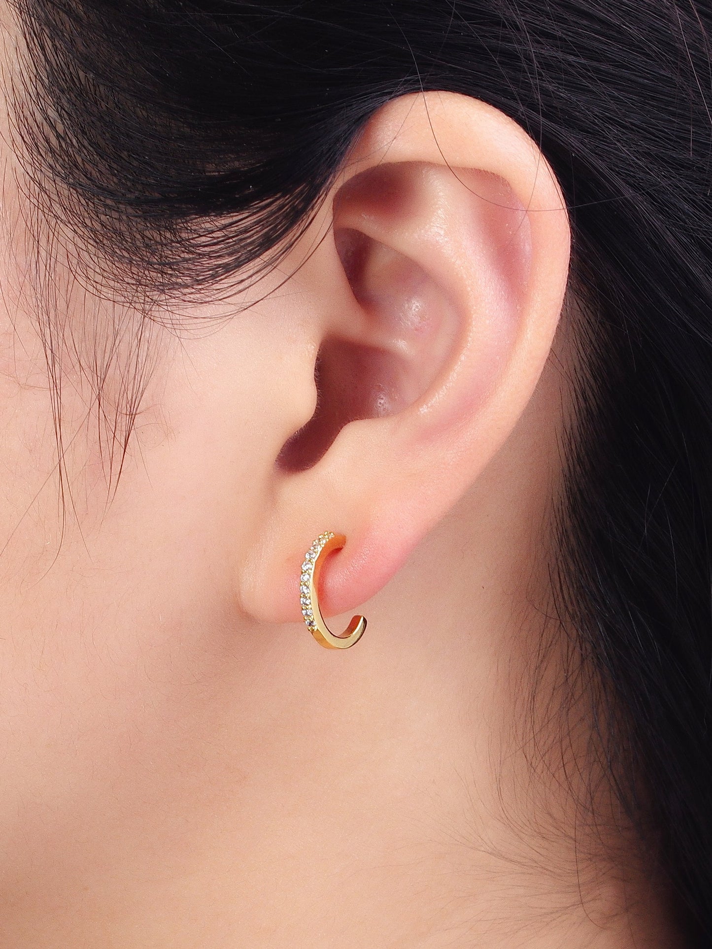 925 Sterling Silver Cubic Zirconia Stud Earrings