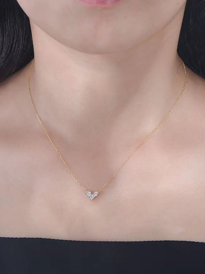 925 Sterling Silver Cubic Zirconia Necklace