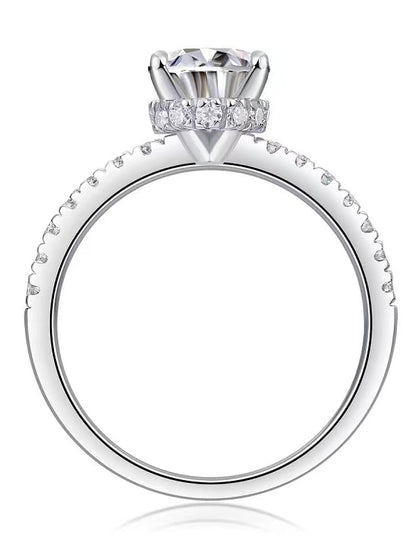925 Sterling Silver Cubic Zirconia Ring