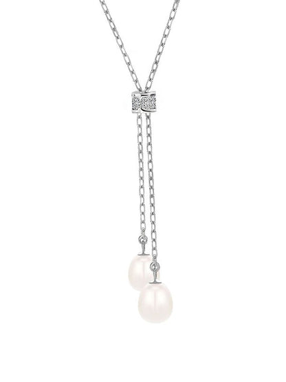 925 Sterling Silver Freshwater Pearl Necklace