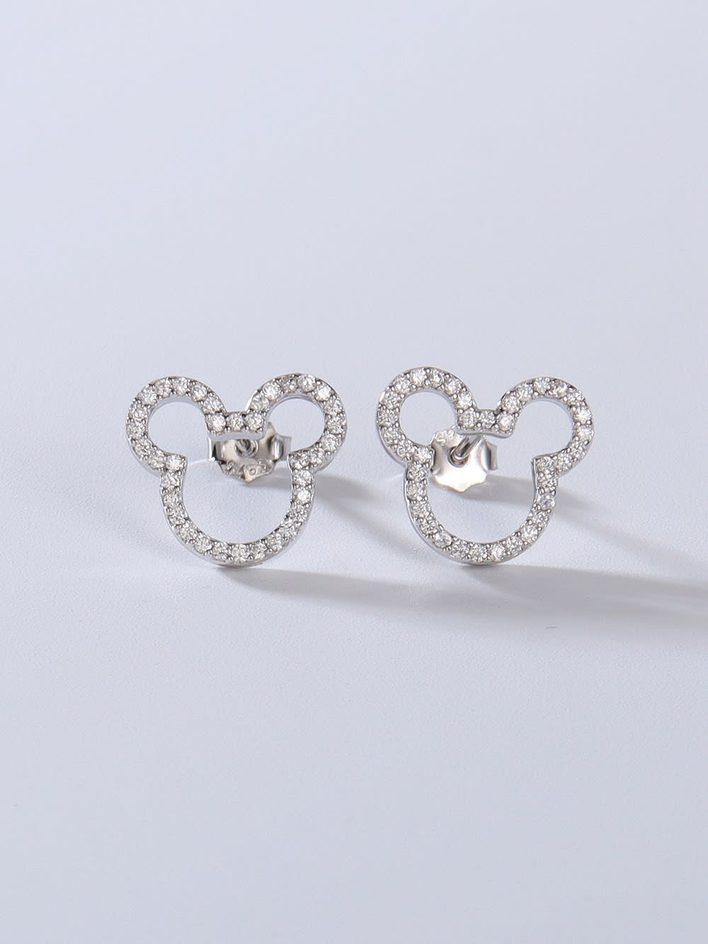 925 Sterling Silver Cubic Zirconia Stud Earrings